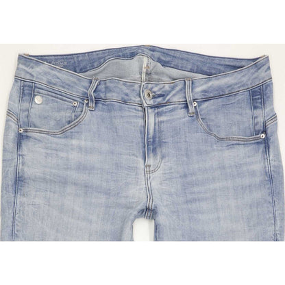 G-Star Arc 3D Mid Women Blue Skinny Slim Stretch Jeans W33 L31