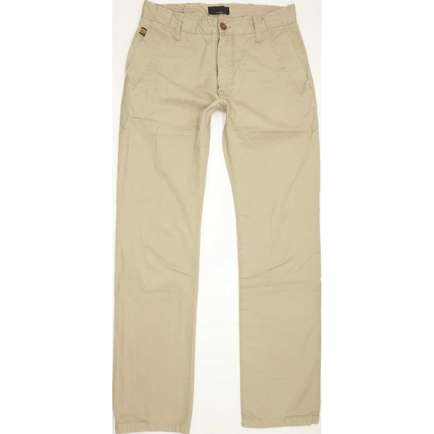 G-Star Bronson Men Beige Tapered Regular Chino Jeans W31 L33