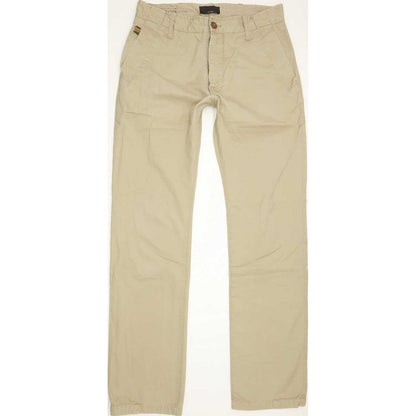 G-Star Bronson Men Beige Tapered Regular Chino Jeans W31 L33