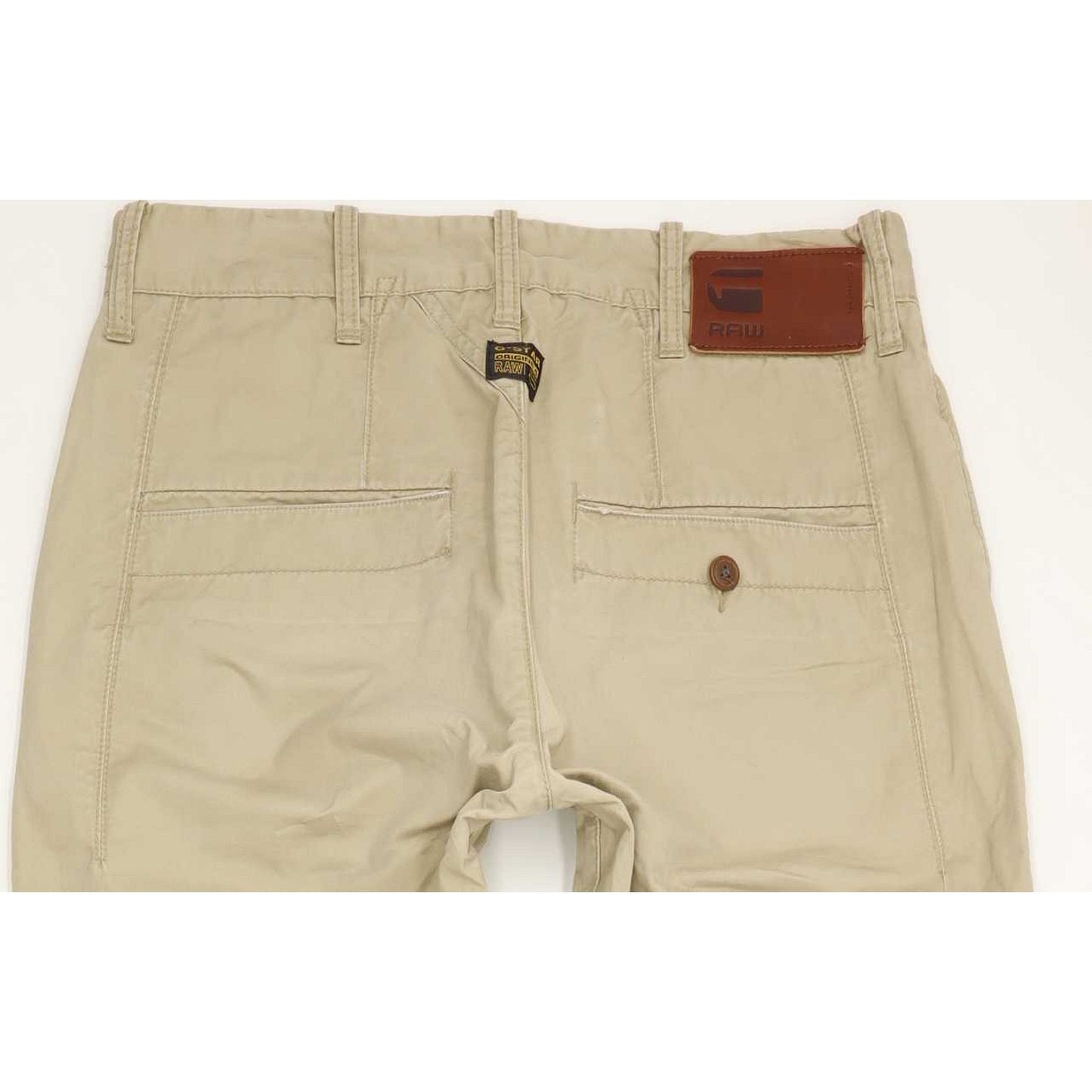 G-Star Bronson Men Beige Tapered Regular Chino Jeans W31 L33