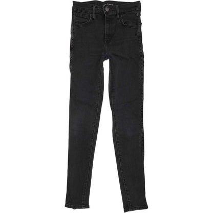 Levi's Line 8 Women Black Skinny Slim Stretch Jeans W25 L29