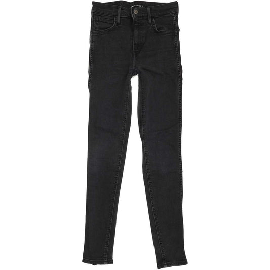 Levi's Line 8 Women Black Skinny Slim Stretch Jeans W25 L29