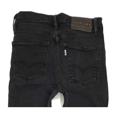 Levi's Line 8 Women Black Skinny Slim Stretch Jeans W25 L29
