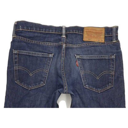 Levi's 511 Men Blue Straight Slim Jeans W30 L31