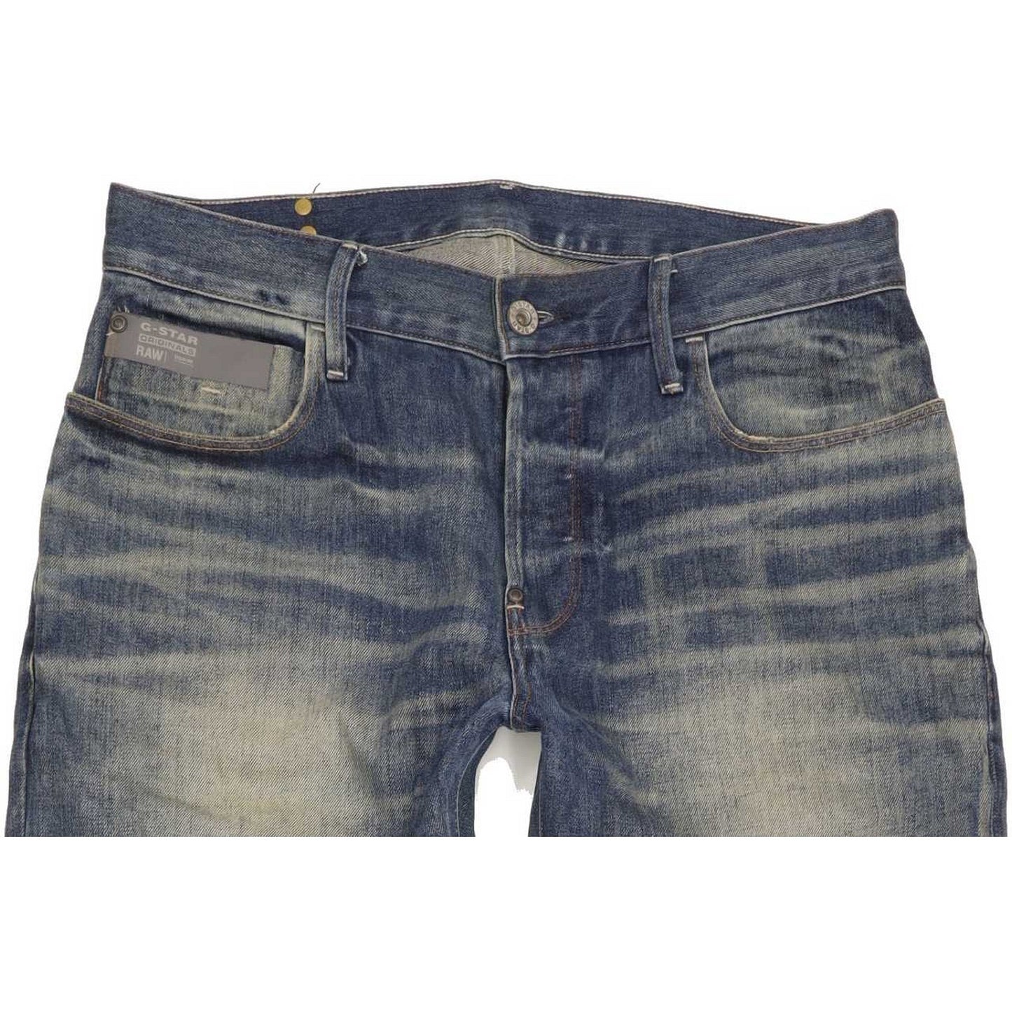 G-Star Blades Men Blue Tapered Regular Jeans W33 L32