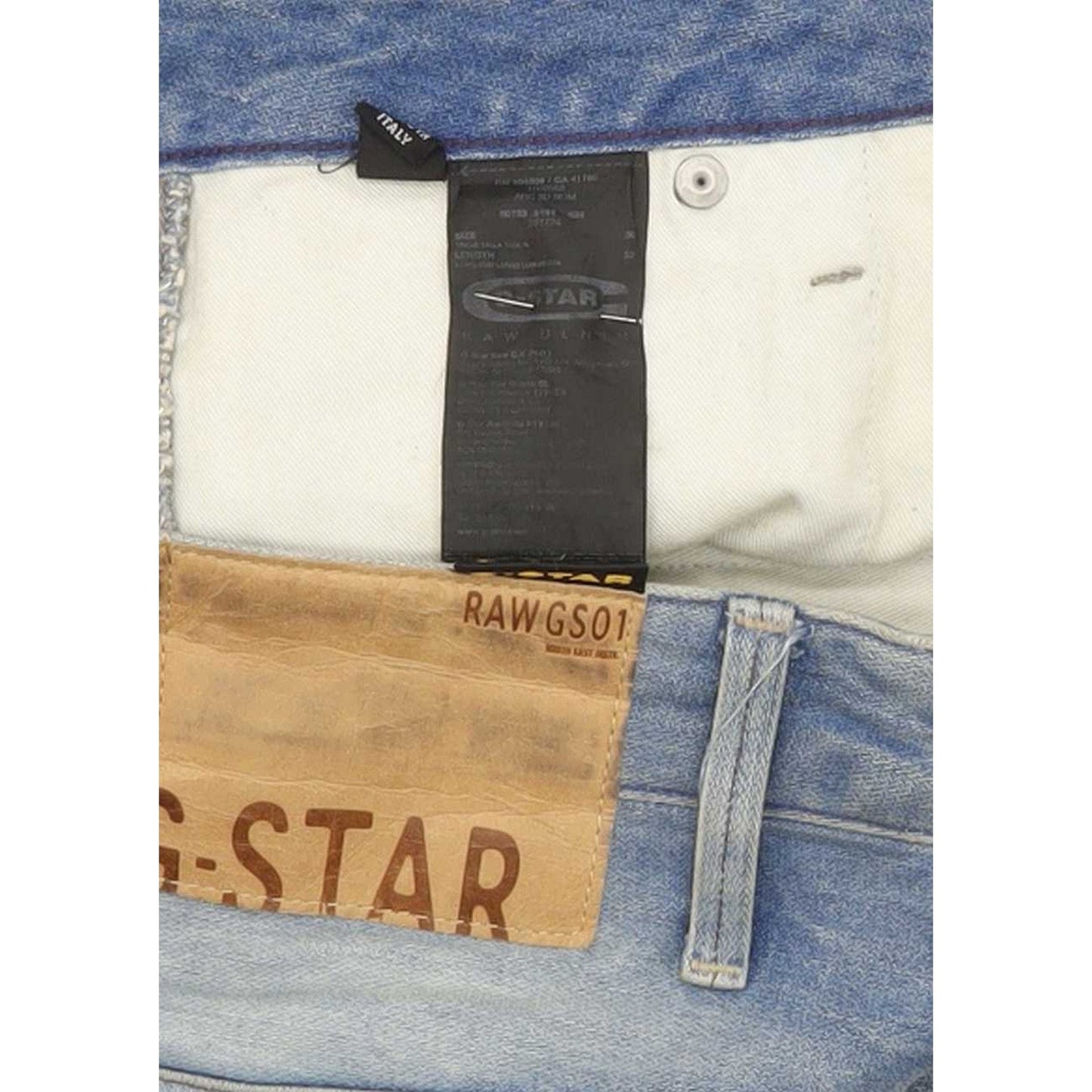 G-Star Arc 3D Men Blue Straight Slim Jeans W30 L32