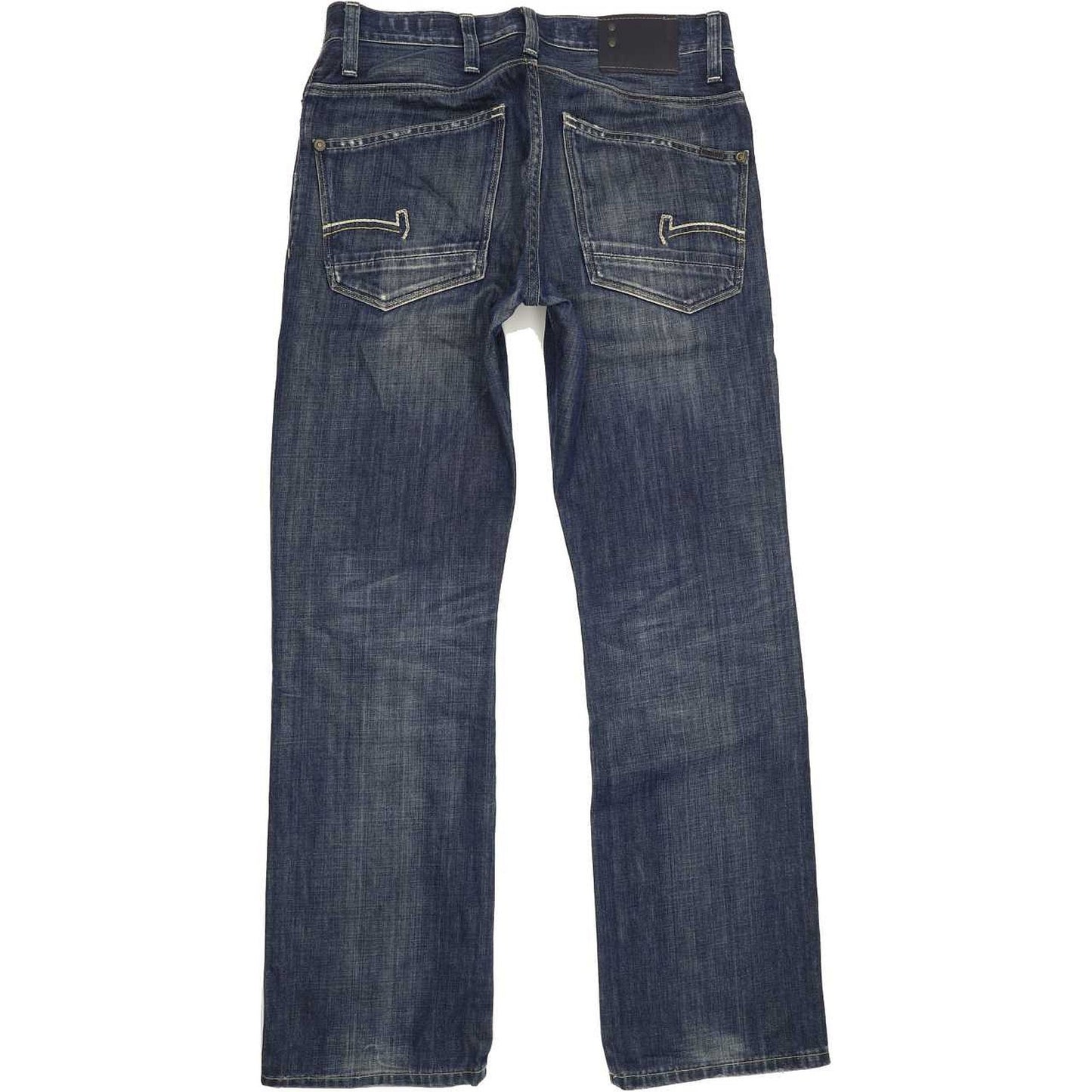 G-Star Men Blue Straight Regular Jeans W32 L31