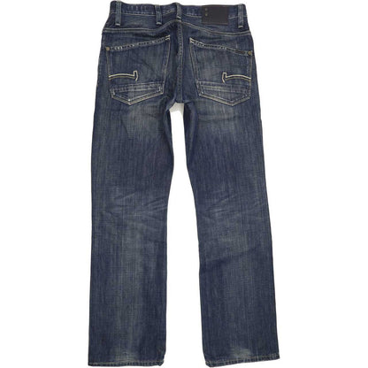 G-Star Men Blue Straight Regular Jeans W32 L31