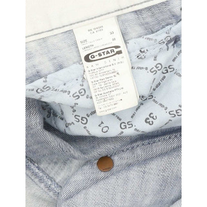 G-Star Radar Narrow Rope Men Blue Straight Slim Jeans W33 L32