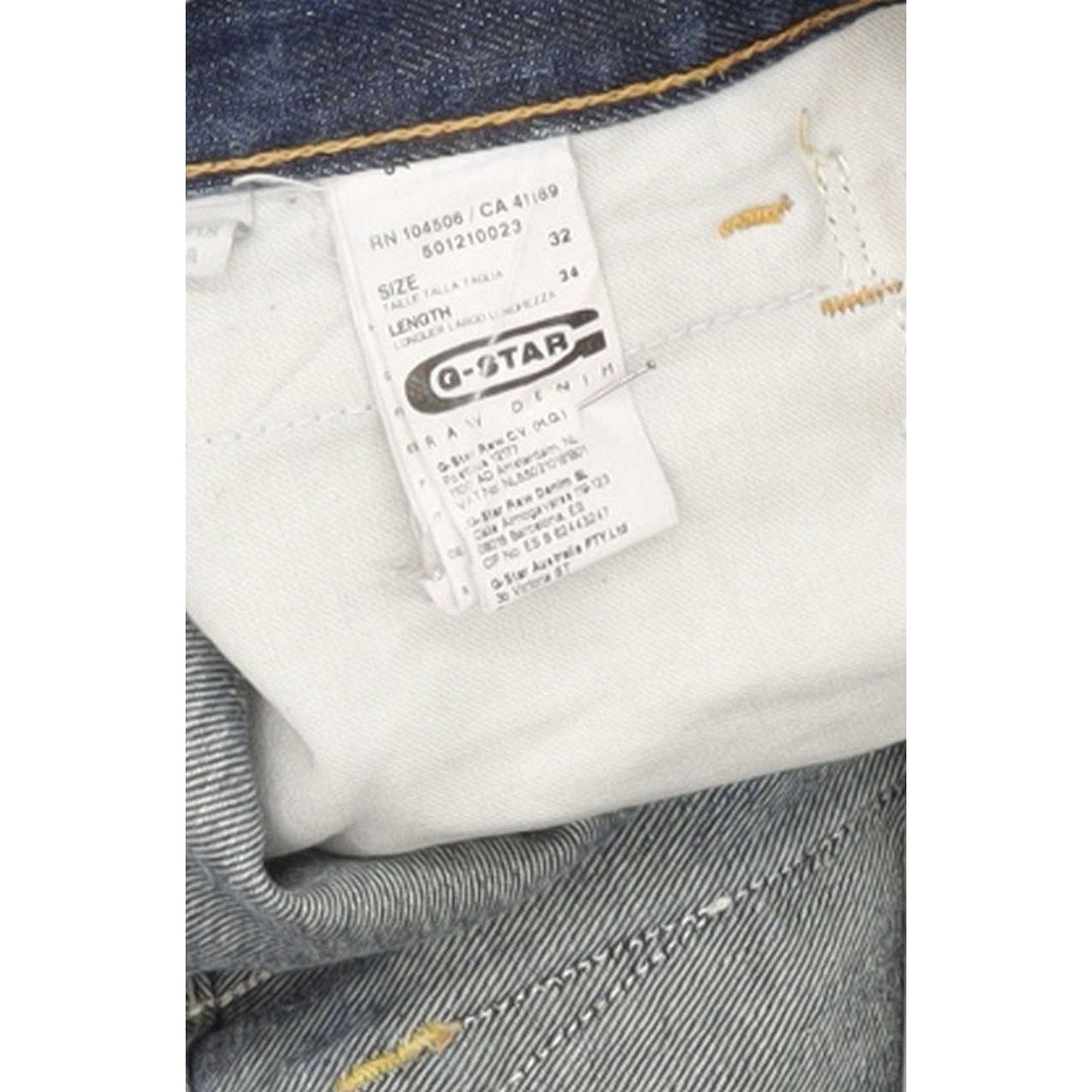 G-Star New Radar Men Blue Tapered Regular Jeans W32 L33