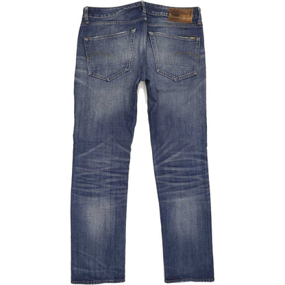 G-Star 3301 Men Blue Straight Regular Jeans W33 L31