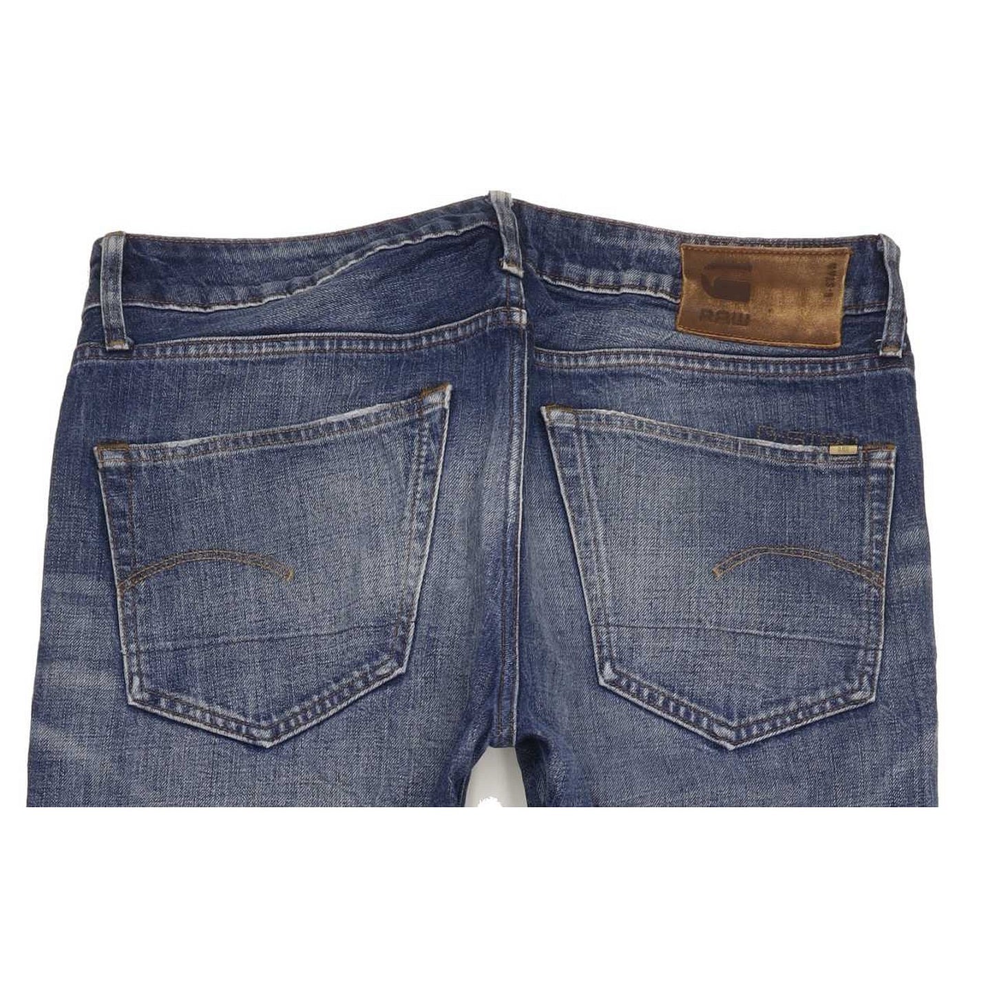 G-Star 3301 Men Blue Straight Regular Jeans W33 L31