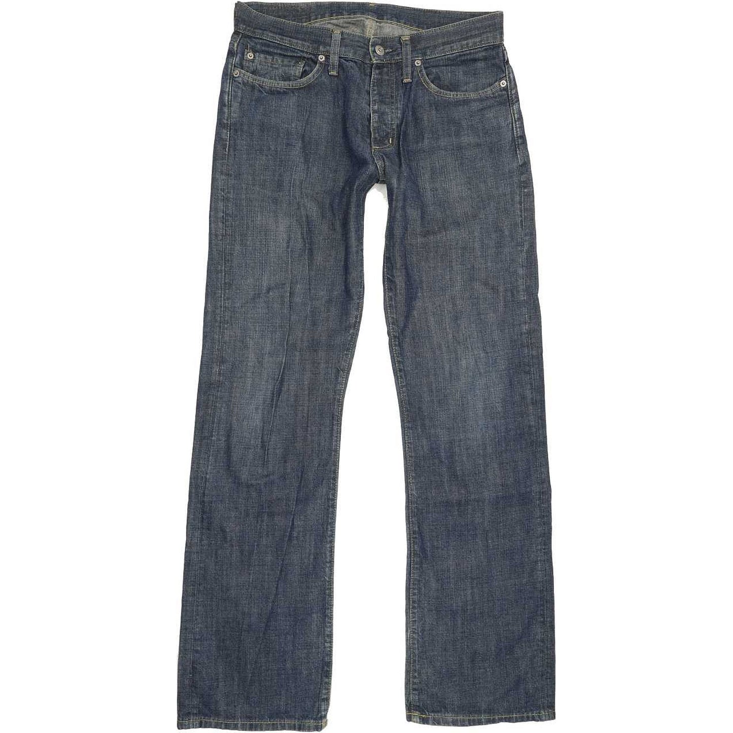 G-Star Men Blue Straight Slim Jeans W32 L33