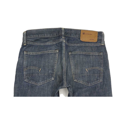 G-Star Men Blue Straight Slim Jeans W32 L33