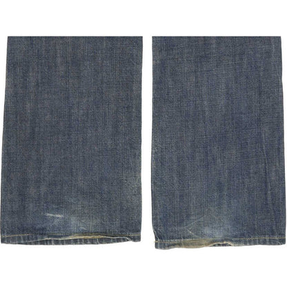 G-Star Men Blue Straight Slim Jeans W32 L33