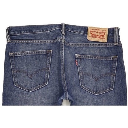 Levi's 511 Men Blue Straight Slim Jeans W34 L31
