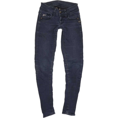 G-Star Lynn Women Blue Skinny Slim Stretch Jeans W25 L30