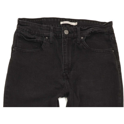Levi's 721 High Rise Women Black Skinny Stretch Jeans W30 L28