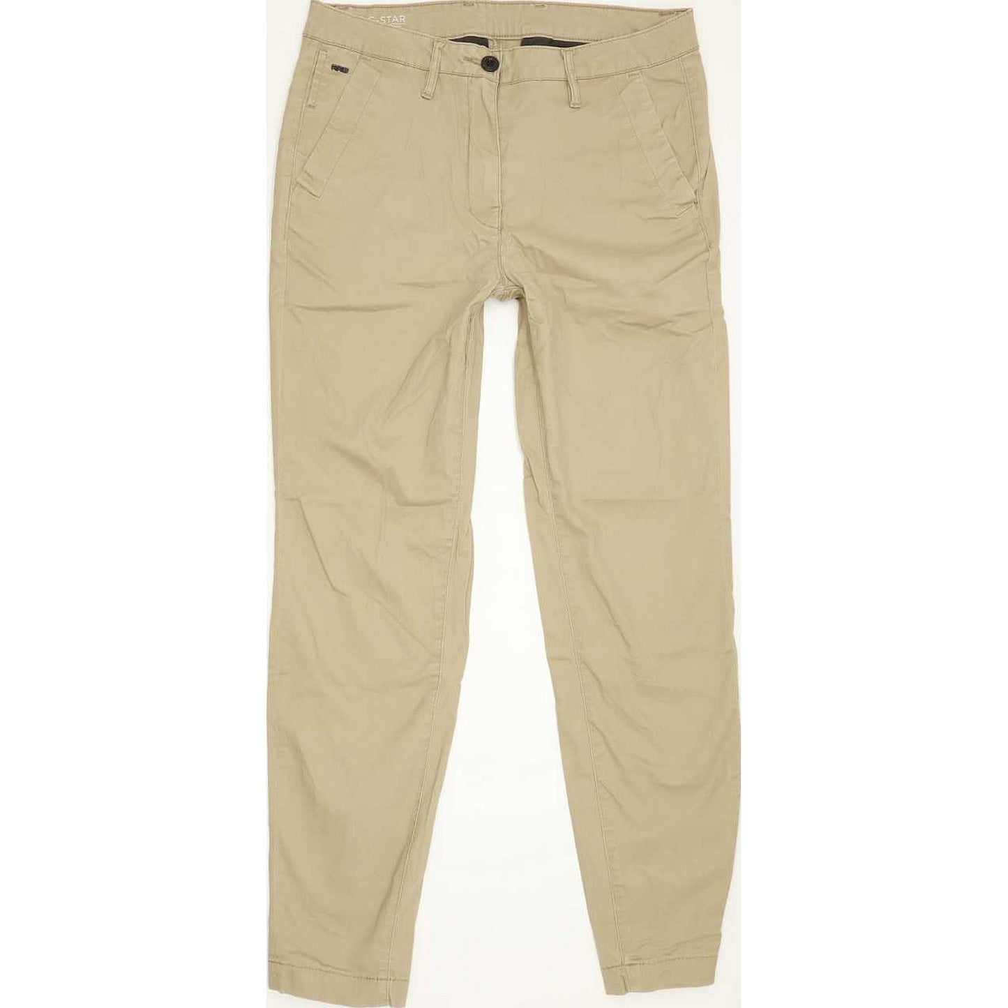 G-Star Women Beige Skinny Slim Chino Jeans W26 L29