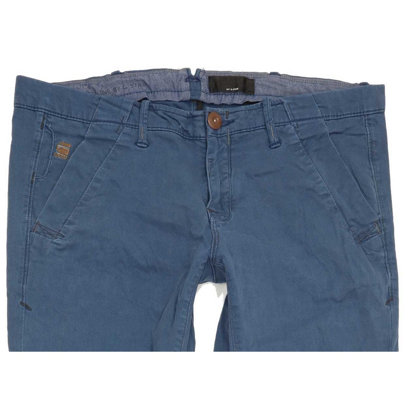 G-Star Men Blue Straight Slim Jeans W32 L33
