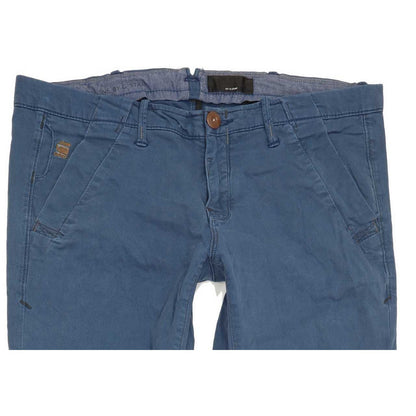 G-Star Men Blue Straight Slim Jeans W32 L33