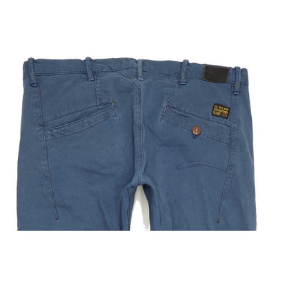 G-Star Men Blue Straight Slim Jeans W32 L33