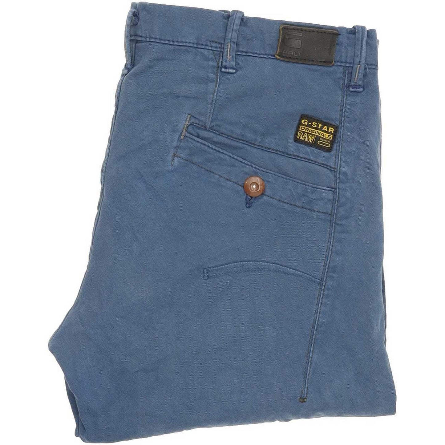 G-Star Men Blue Straight Slim Jeans W32 L33