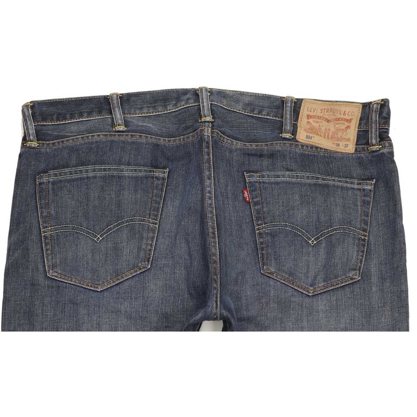 Levi's 504 Men Blue Straight Regular Jeans W39 L31