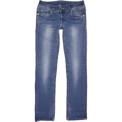 G-Star Women Blue Straight Slim Jeans W30 L33