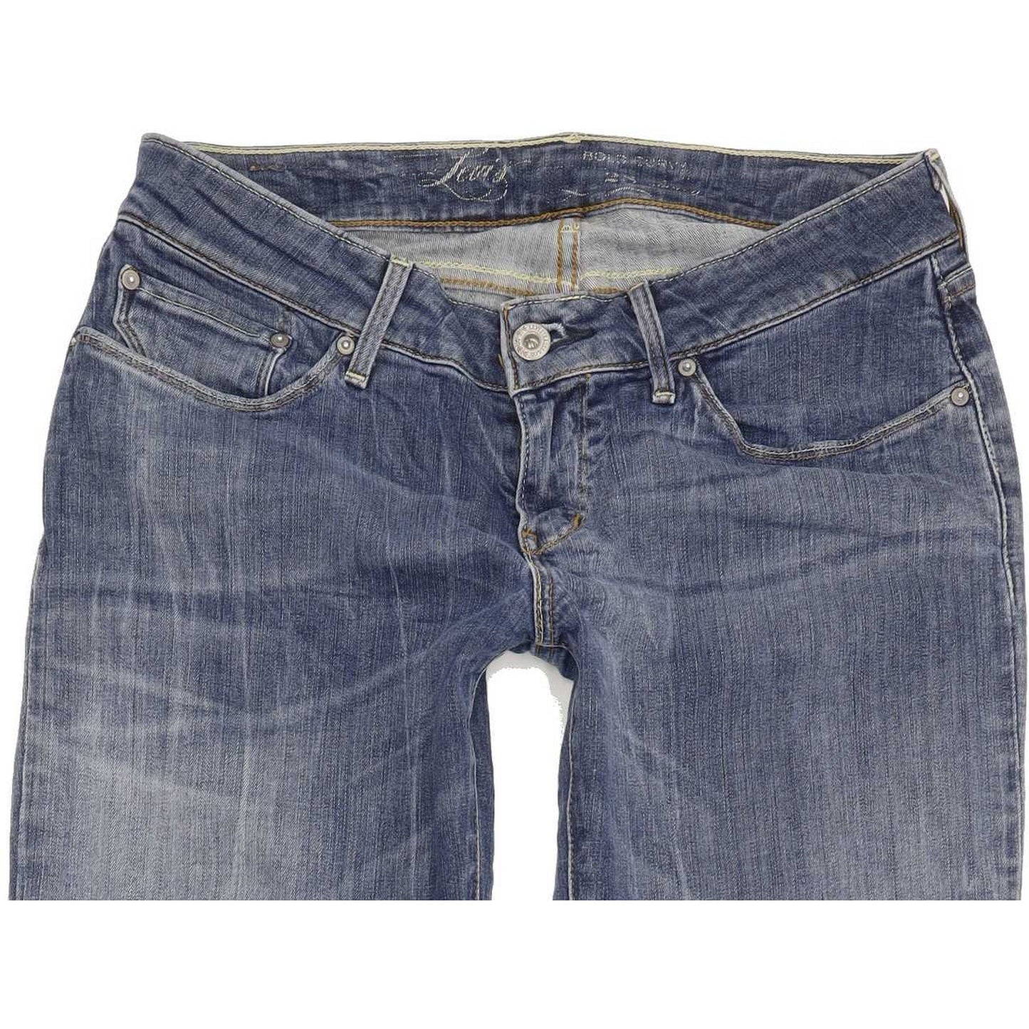 Levi's Bold Curve Women Blue Skinny Slim Jeans W28 L32
