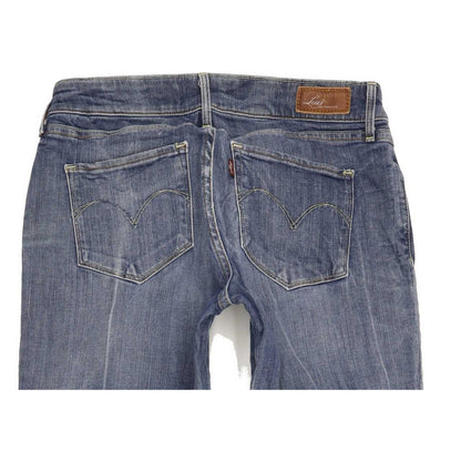Levi's Bold Curve Women Blue Skinny Slim Jeans W28 L32