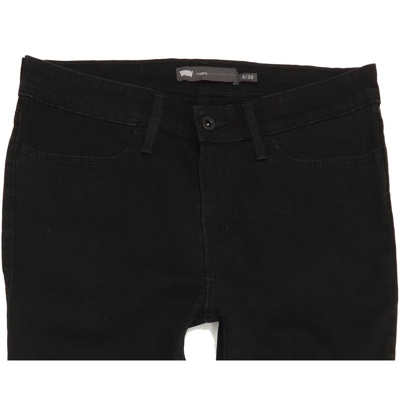 Levi's Legging Women Black Skinny Slim Stretch Jeans W29 L28