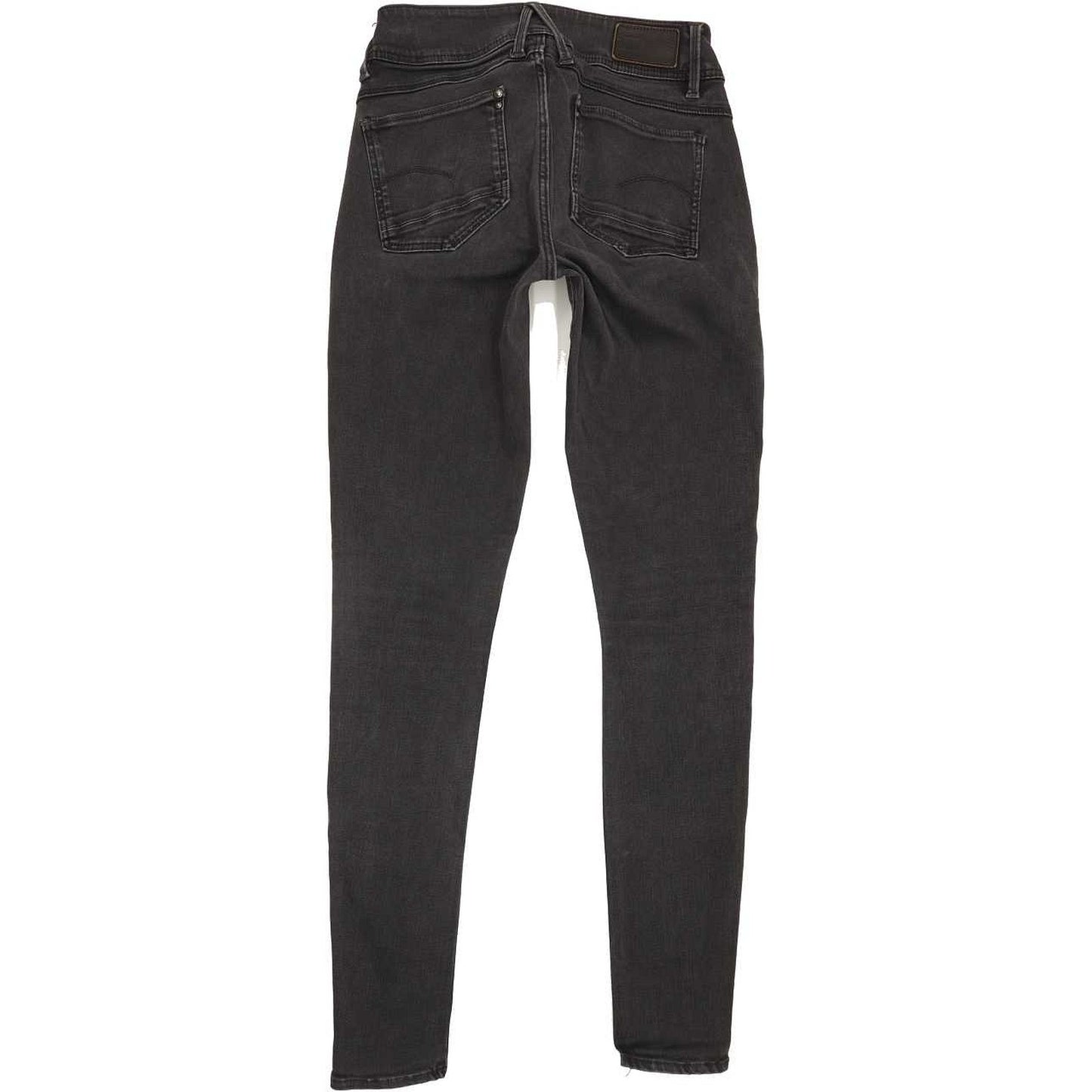 G-Star Lynn Mid Super Women Charcoal Skinny Slim Stretch Jeans W29 L31