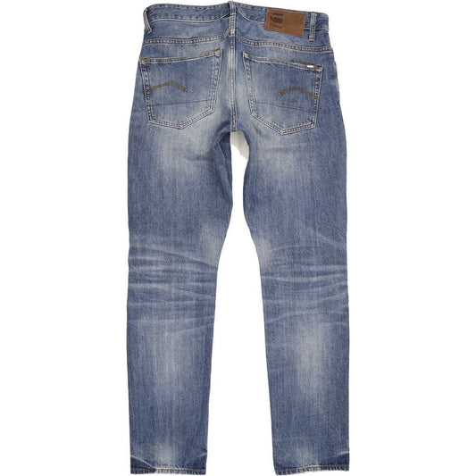 G-Star 3301 Men Blue Tapered Regular Jeans W33 L34