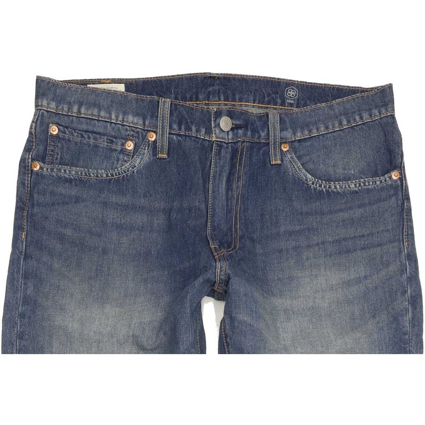Levi's 511 Men Blue Straight Slim Stretch Jeans W34 L32
