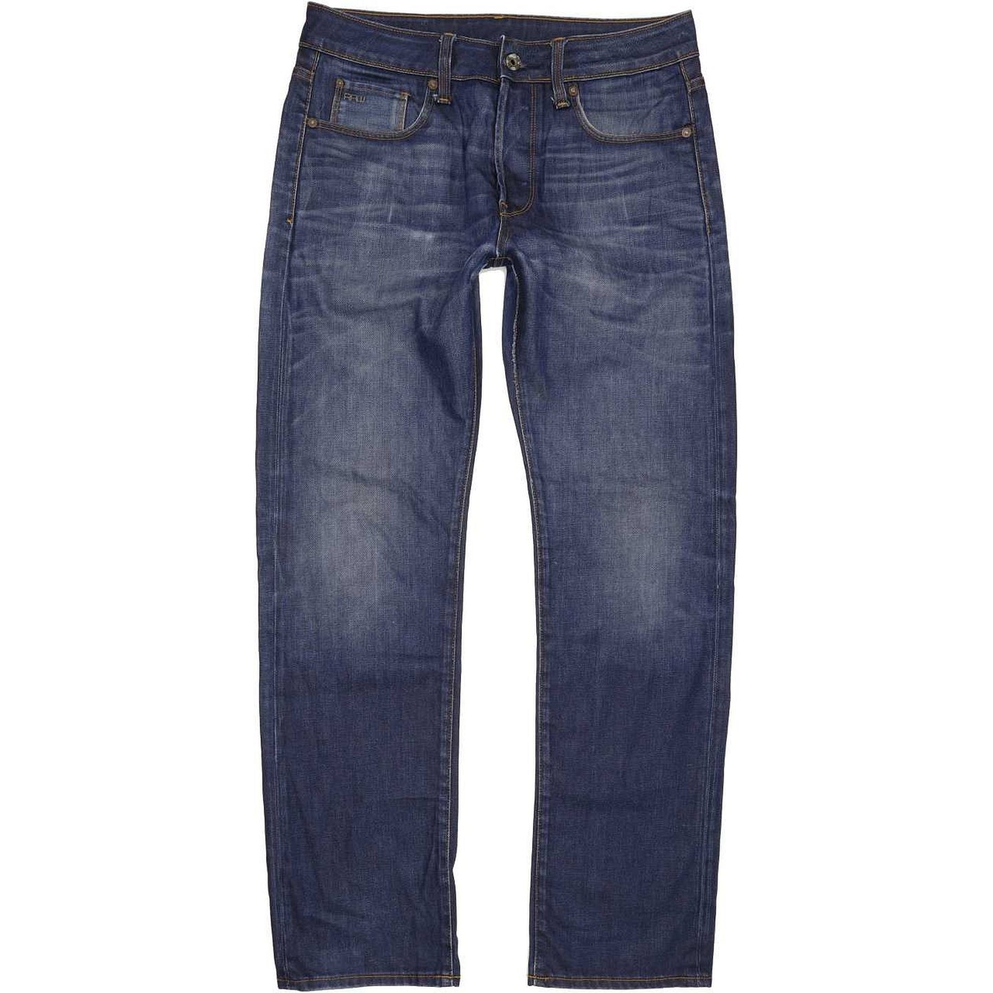 G-Star 3301 Men Blue Straight Regular Jeans W31 L31