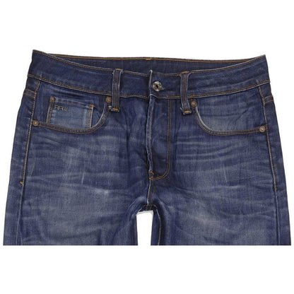 G-Star 3301 Men Blue Straight Regular Jeans W31 L31