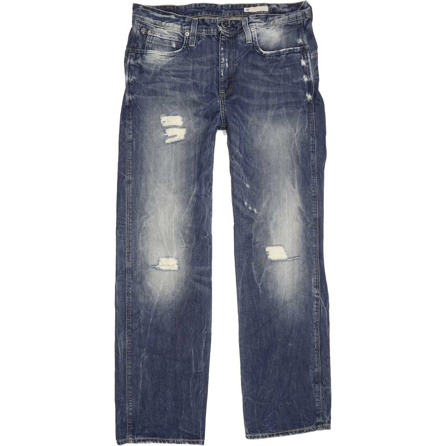 G-Star Eden Blue Straight Loose Jeans High Waisted W29 L32
