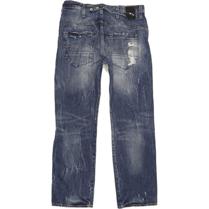 G-Star Eden Blue Straight Loose Jeans High Waisted W29 L32
