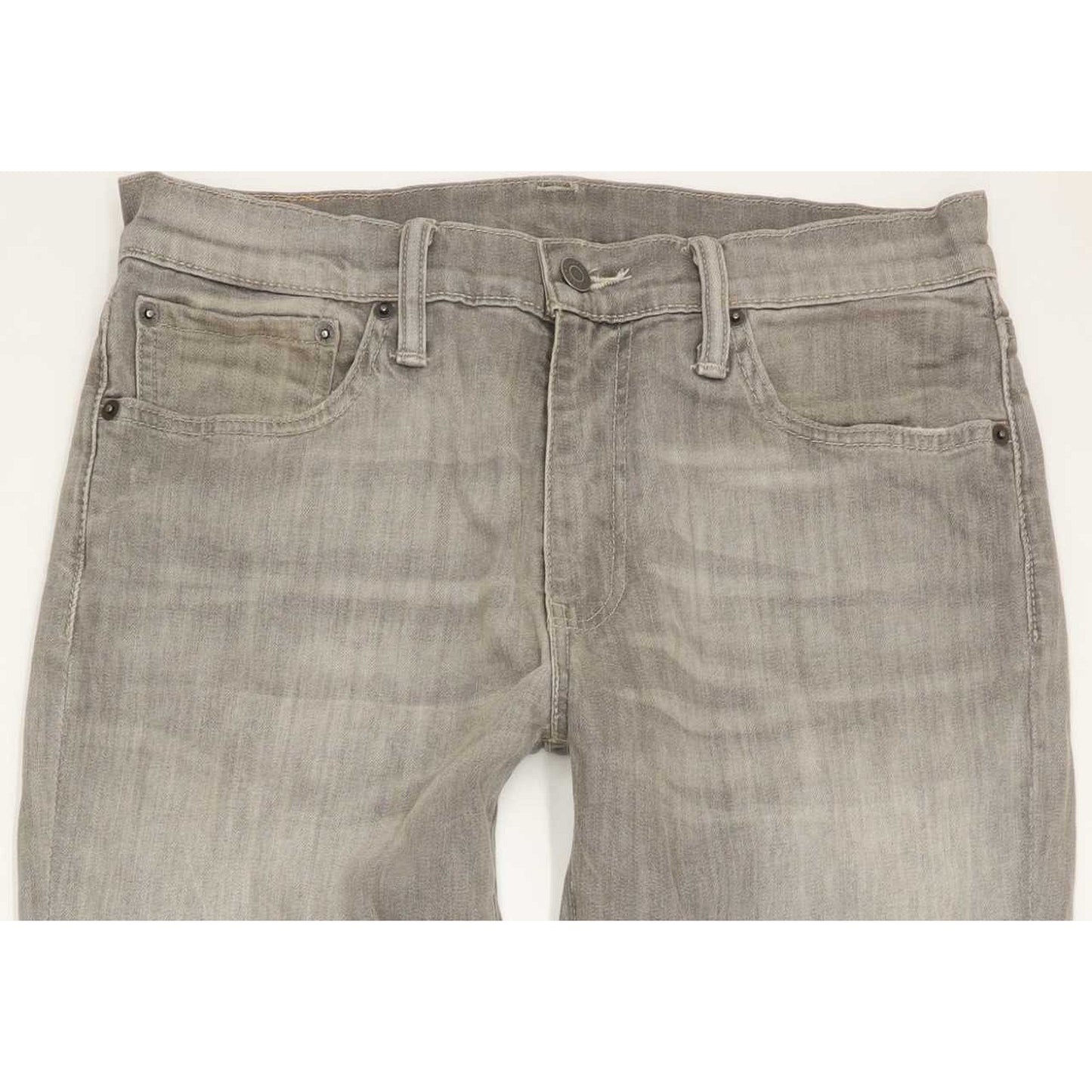 Levi's 511 Men Grey Straight Slim Jeans W33 L32