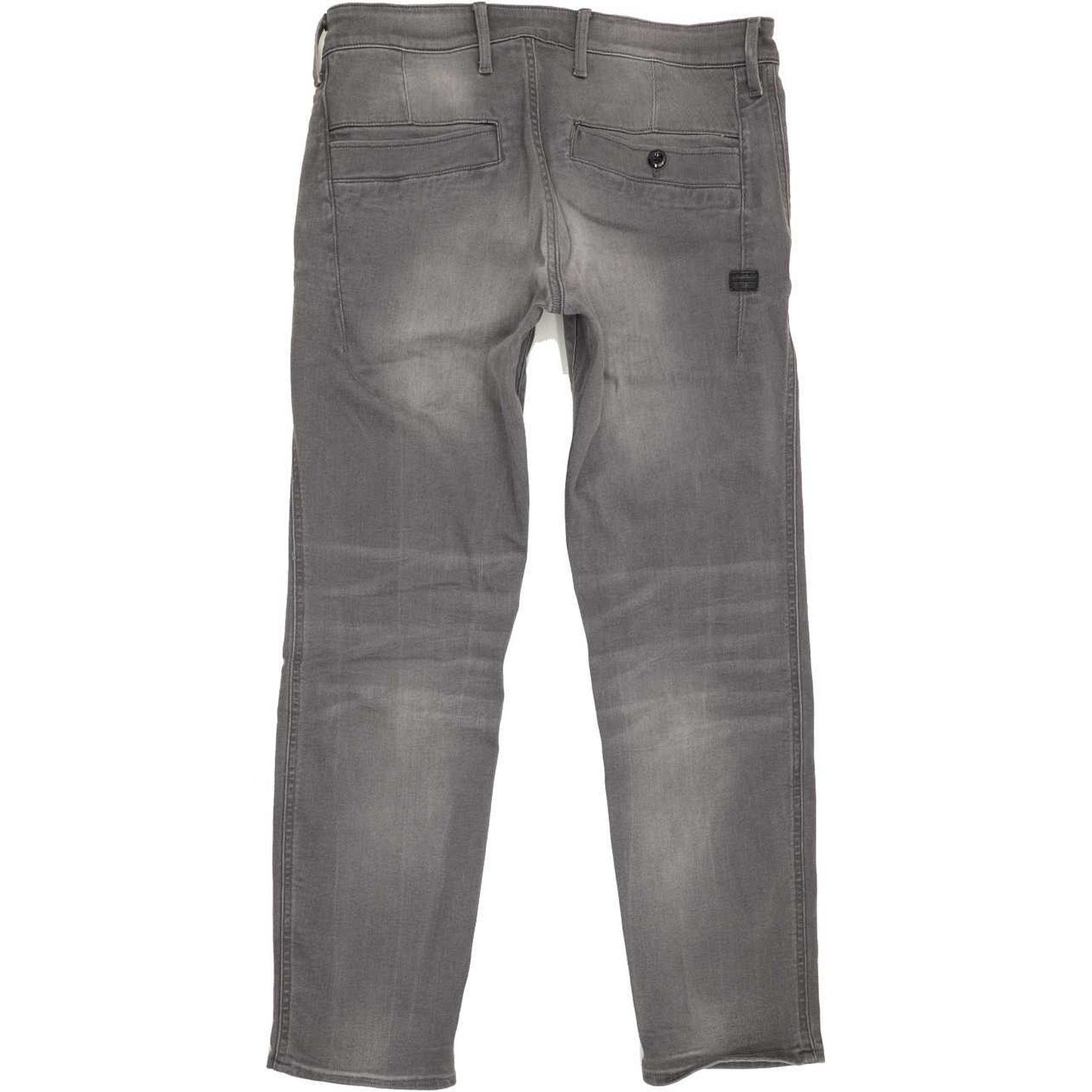 G-Star Bronson Men Grey Straight Slim Stretch Jeans W32 L30