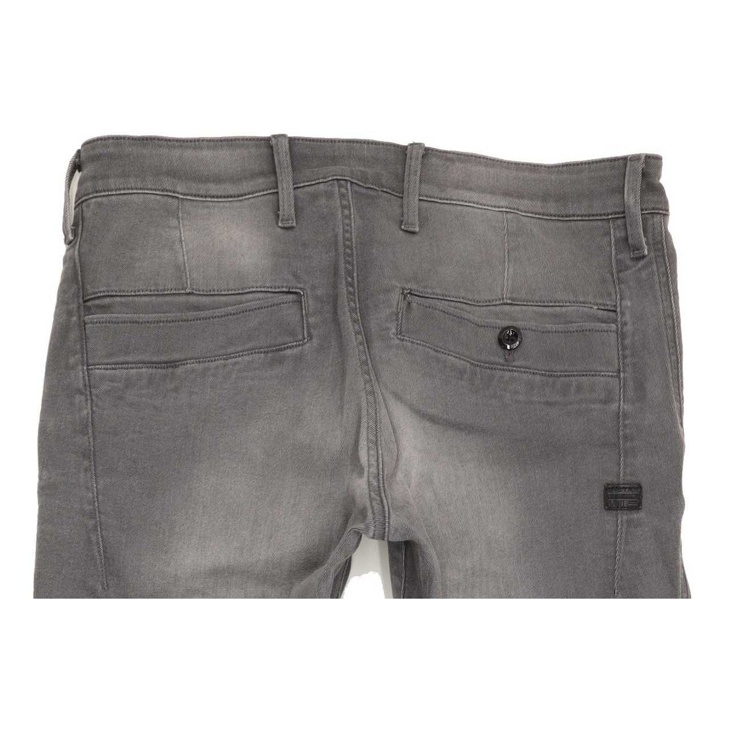 G-Star Bronson Men Grey Straight Slim Stretch Jeans W32 L30