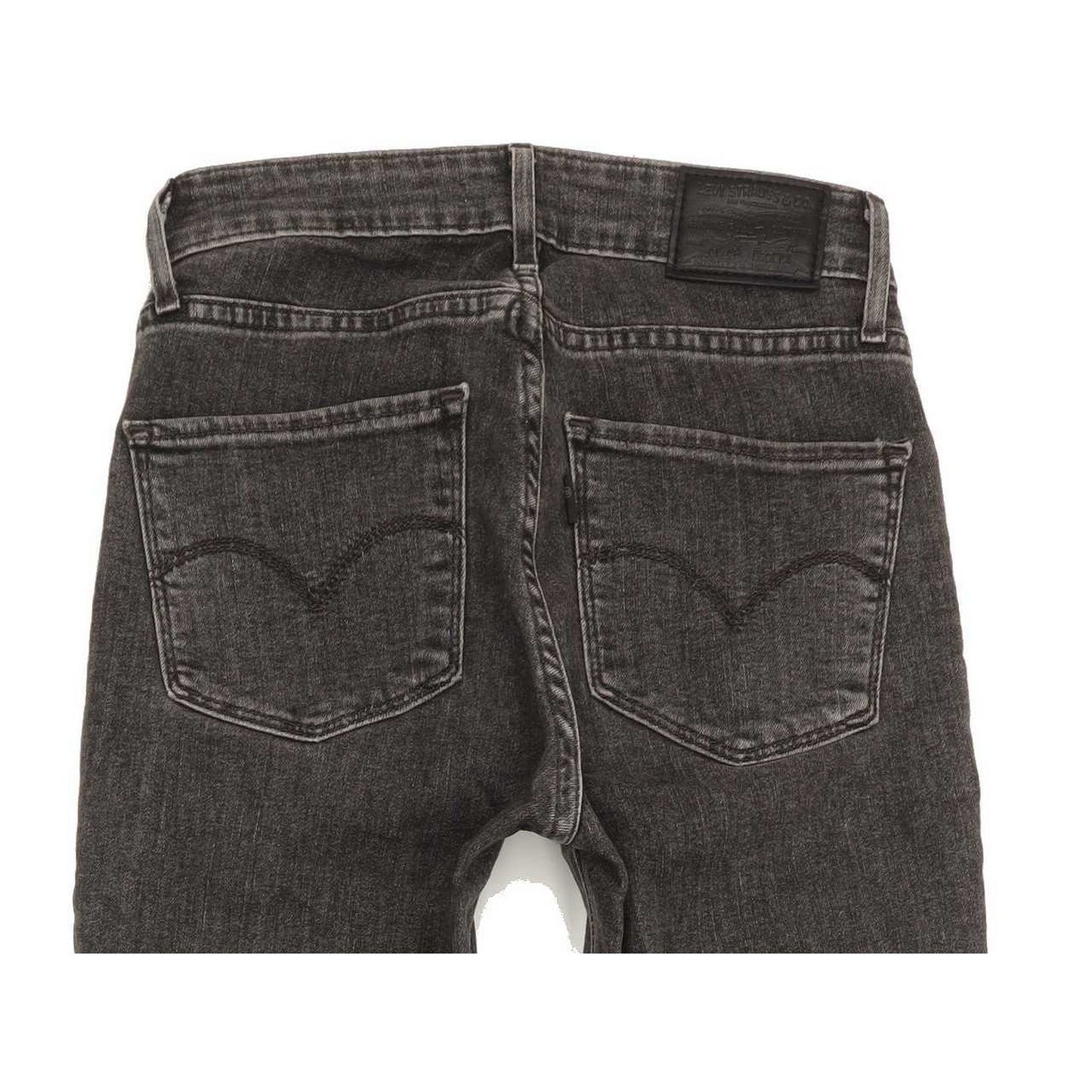 Levi's 721 High Rise Women Charcoal Skinny Stretch Jeans W25 L26