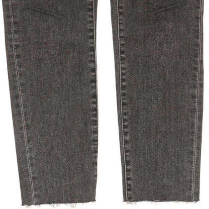 Levi's 721 High Rise Women Charcoal Skinny Stretch Jeans W25 L26