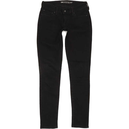 Levi's Demi Curve Women Black Skinny Slim Stretch Jeans W26 L31