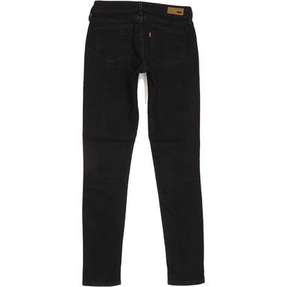 Levi's Demi Curve Women Black Skinny Slim Stretch Jeans W26 L31