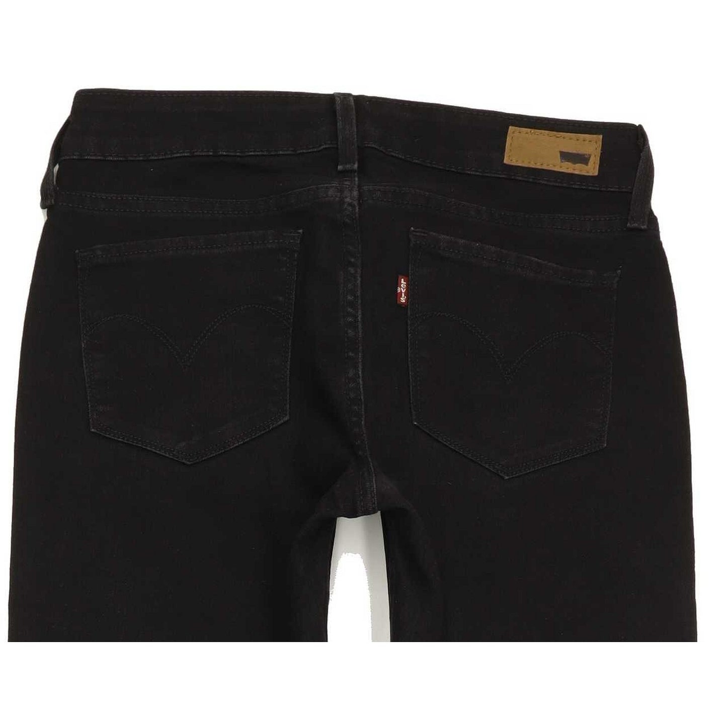 Levi's Demi Curve Women Black Skinny Slim Stretch Jeans W26 L31