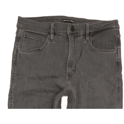 Levi's Line 8 Grey Skinny Slim Stretch Jeans High Waisted W30 L30