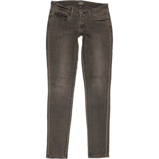 Levi's Slight Curve Women Grey Skinny Slim Stretch Jeans W28 L32