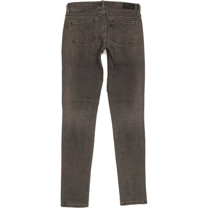Levi's Slight Curve Women Grey Skinny Slim Stretch Jeans W28 L32